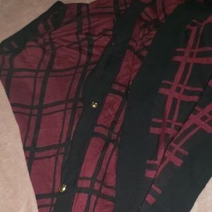 2/$15 Reversible poncho top